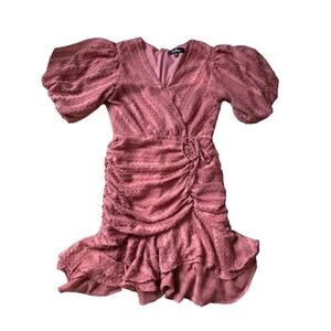 LULU's "Cherish the moment" Dress, size Medium, Rusty Rose